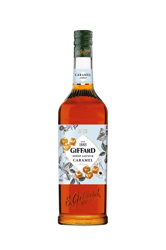 Giffard Syrups - Caramel - 2 x Glass Bottle Pack