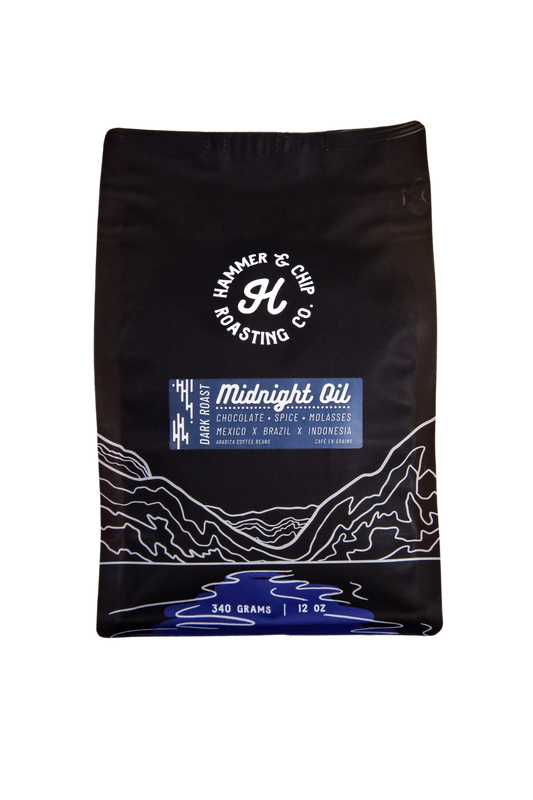 Midnight Oil - Signature Dark Roasted Blend - 340 grams