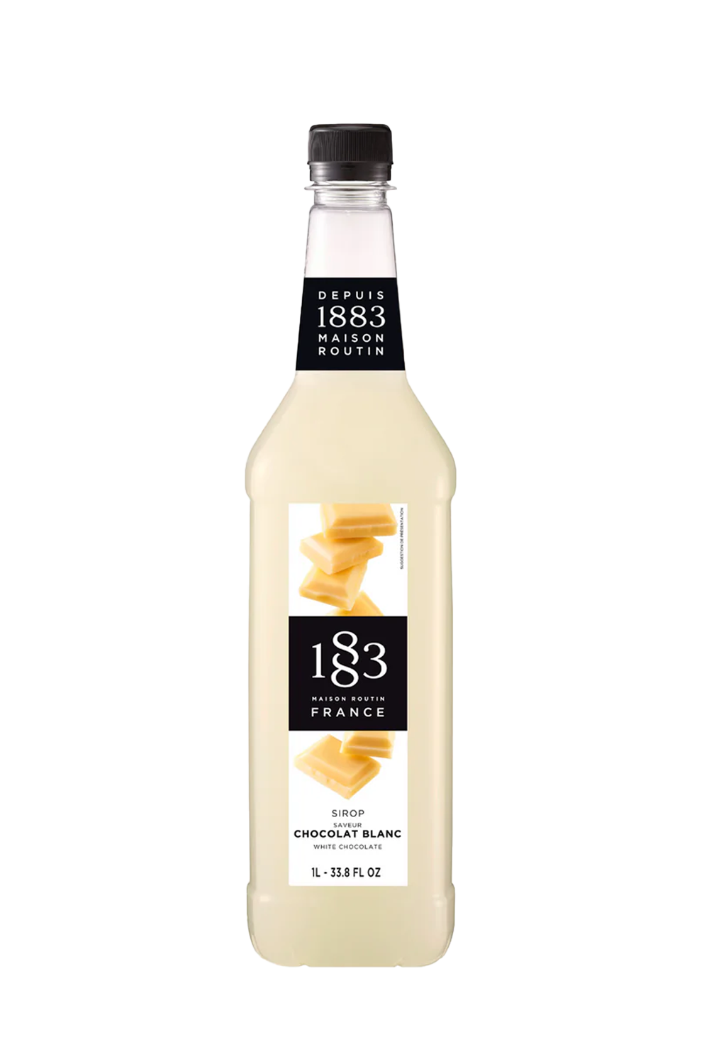 WS | 1883 White Chocolate Syrup 33.8 oz | Unit