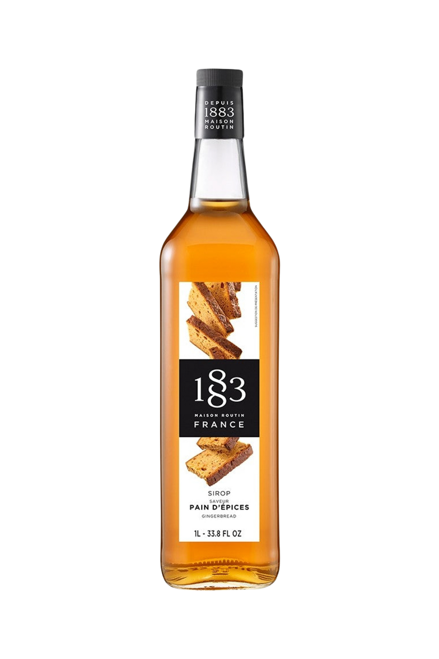 WS | 1883 Gingerbread Syrup 33.8 oz | Unit