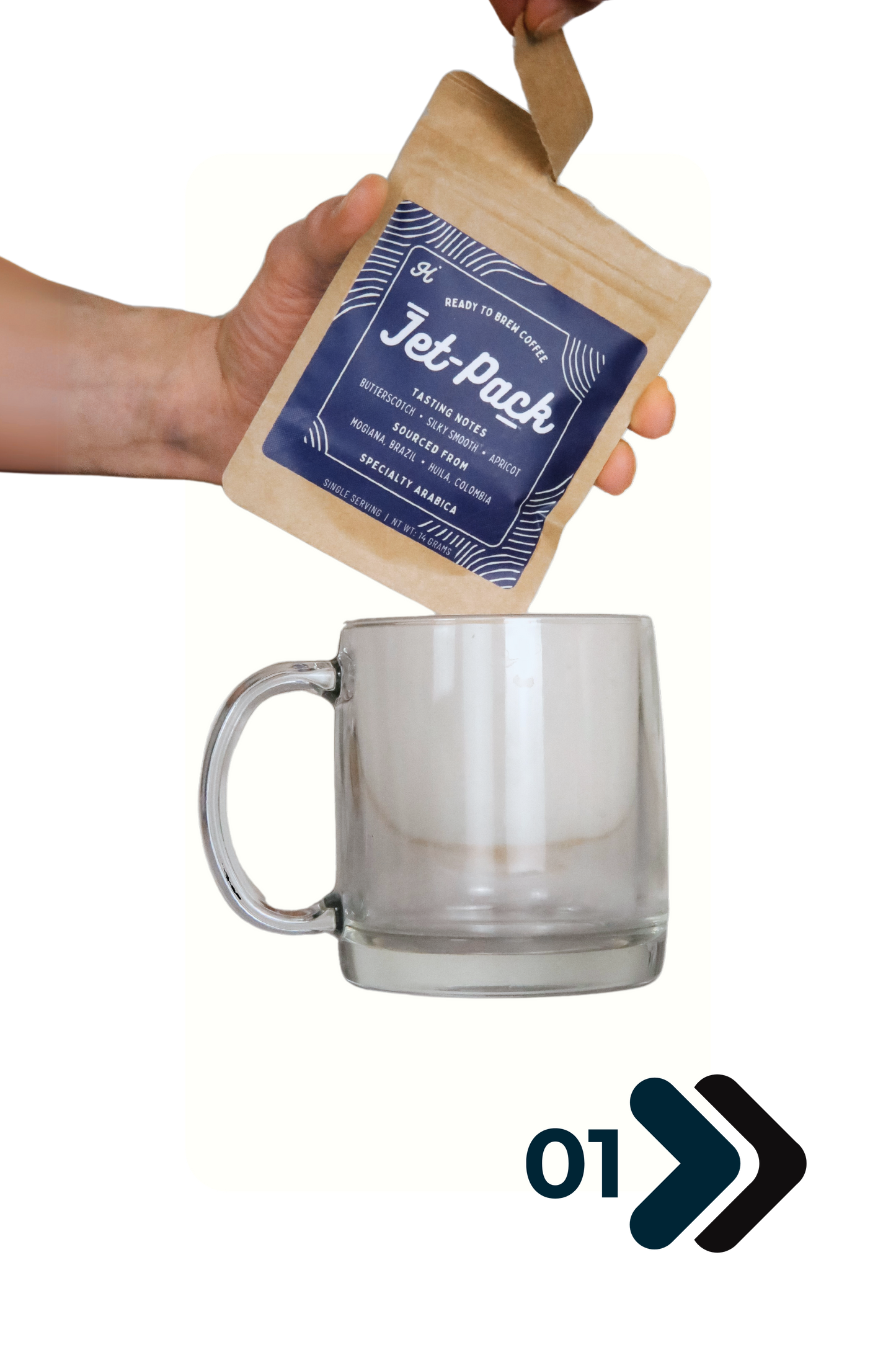 Jet-Pack Coffee - Ready to Brew - Single Serve