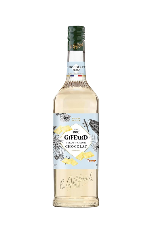 WS | Giffard White Chocolate Syrup - 33.8 oz | Unit