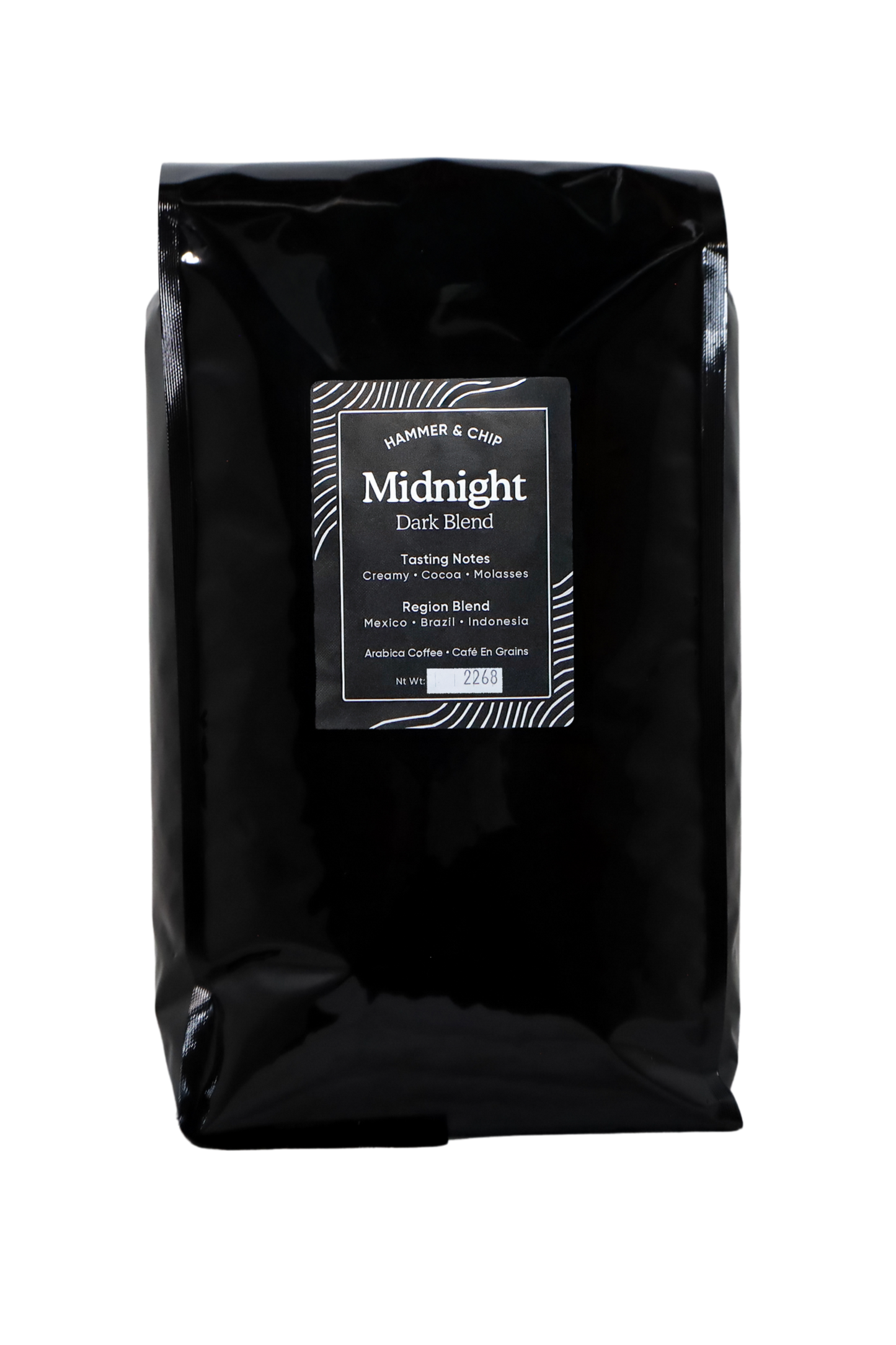 WS | Midnight - Old School Blend, Dark - 2268 gram | Whole Bean