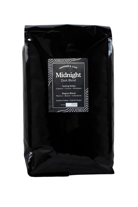 WS | Midnight - Old School Blend, Dark - 2268 gram | Whole Bean