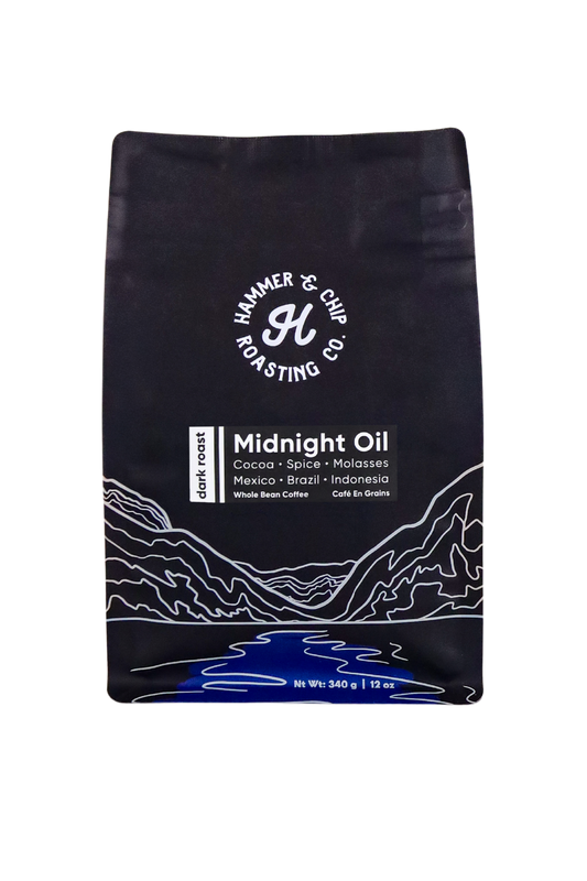 Midnight Oil - Signature Dark Roasted Blend - 340 grams