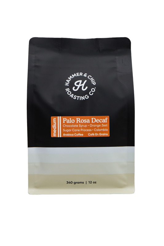 Palo Rosa, Colombia - Sugar Cane Decaf, Medium - 340 gram