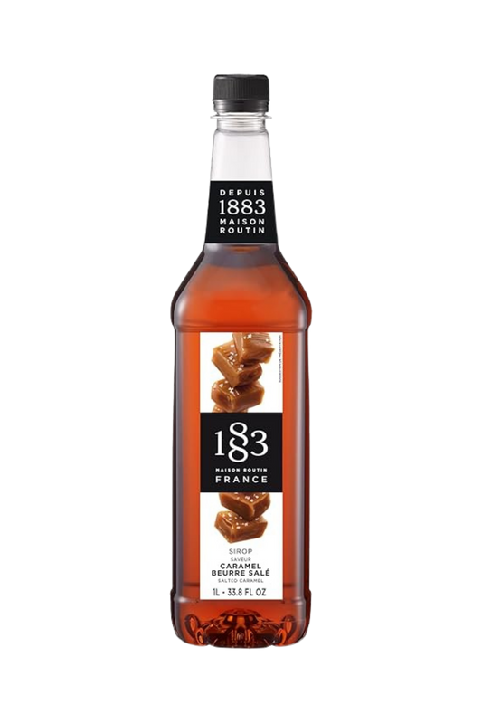 1883 Maison Routin - Salted Caramel Syrup,  1 Litre