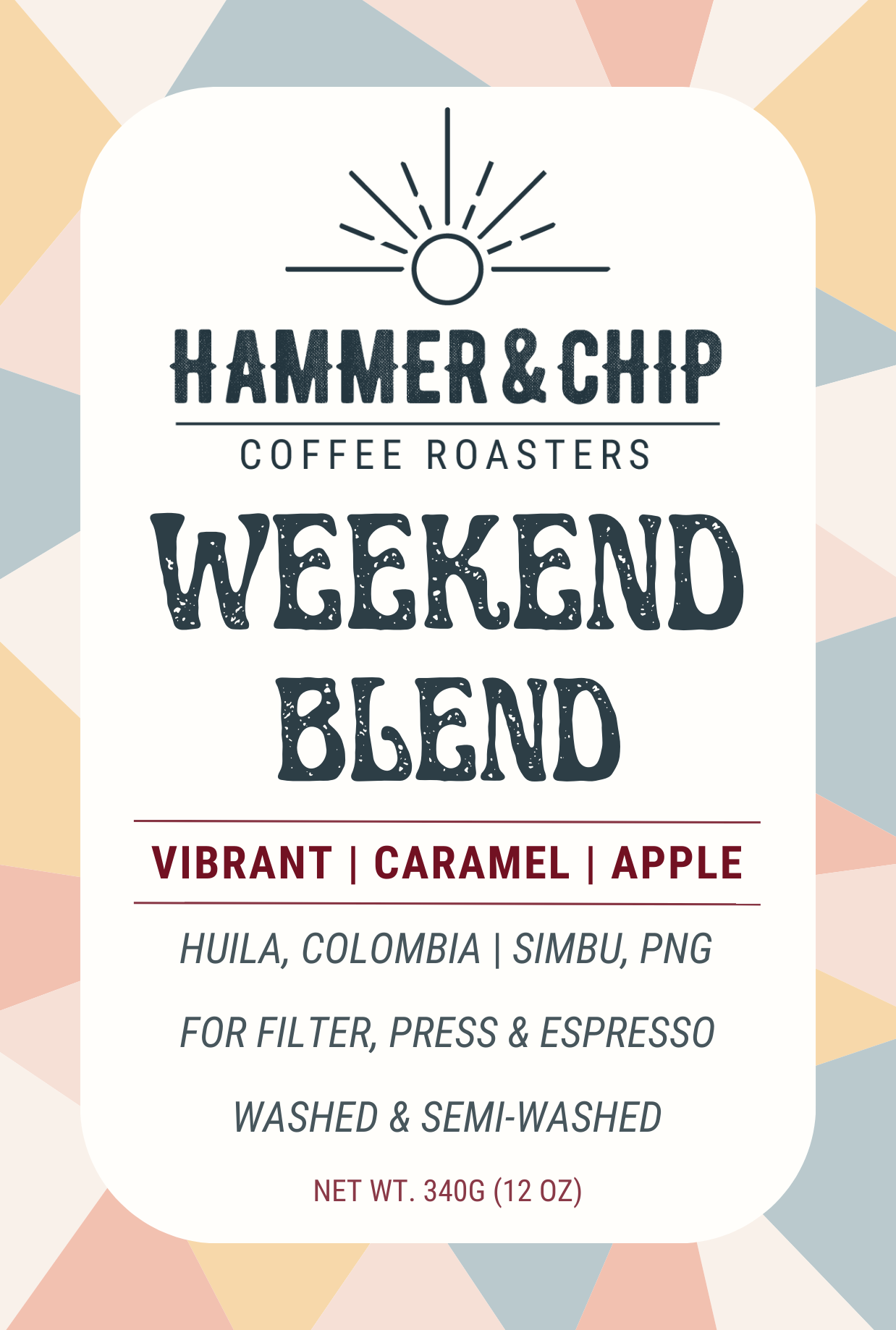 Weekend - Specialty Espresso & Filter Blend